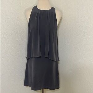Joie Elegant Sleeveless Gray Dress XS like 2 or 4 SEE DESCRIPTION